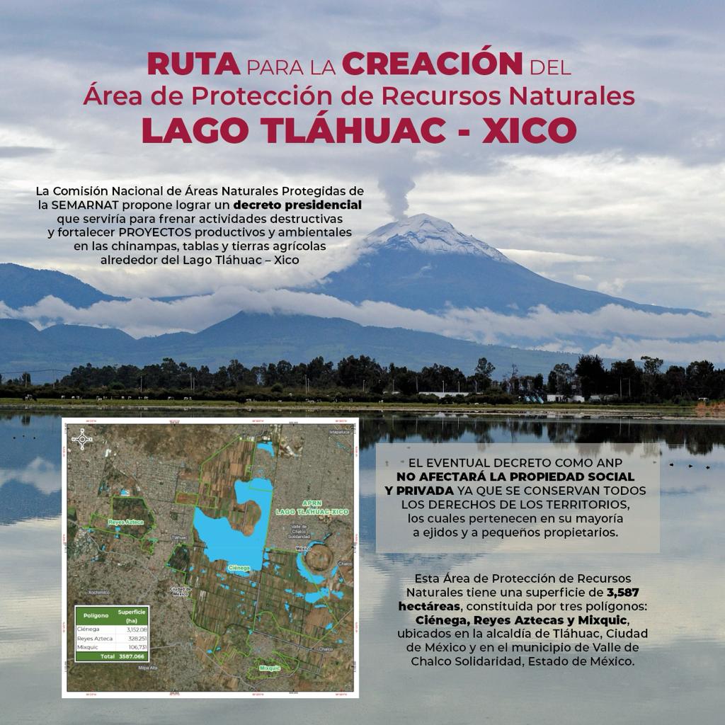 Creación del Lago Tláhuac-Xico